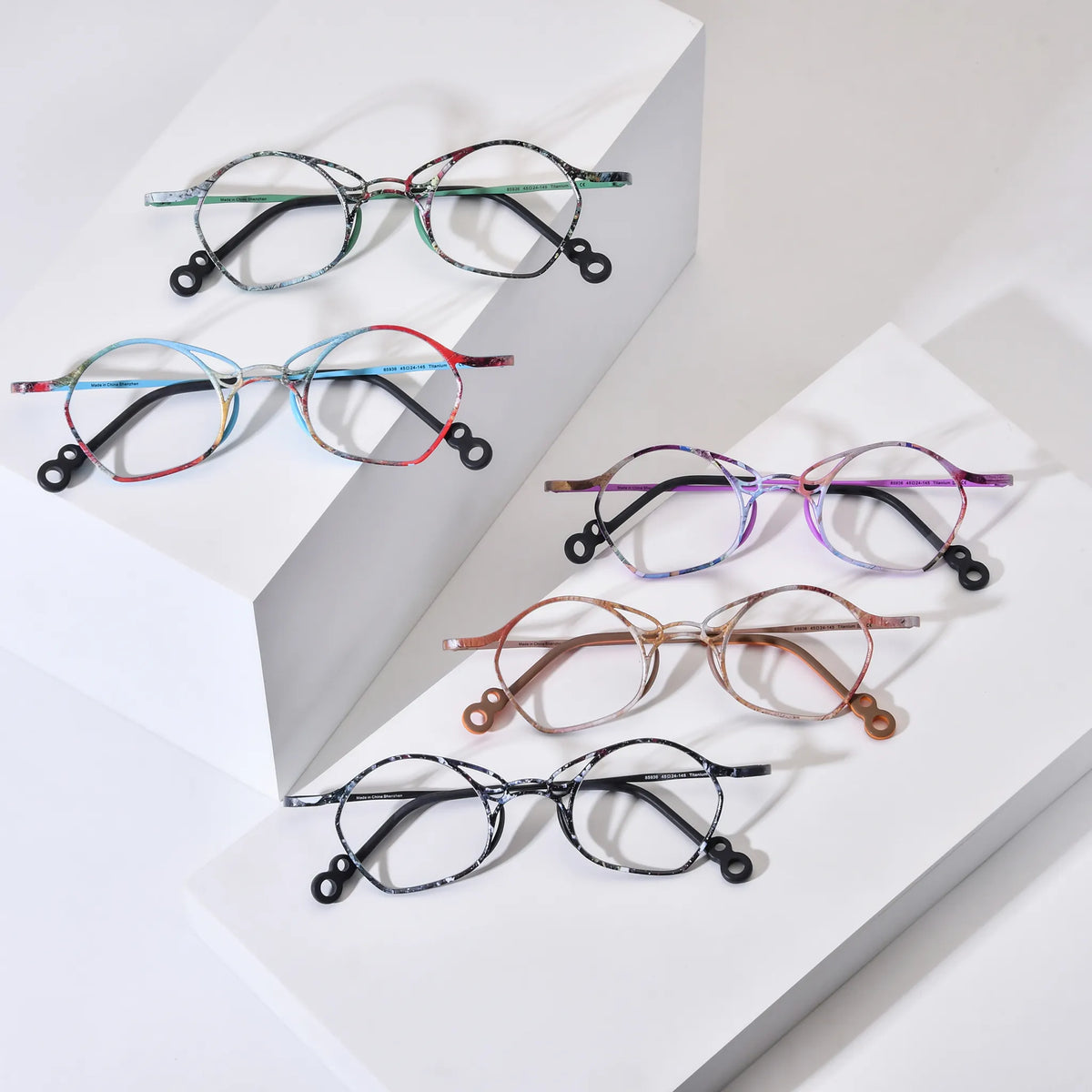 Barledear eyeglasses collection group image showing all available color variants