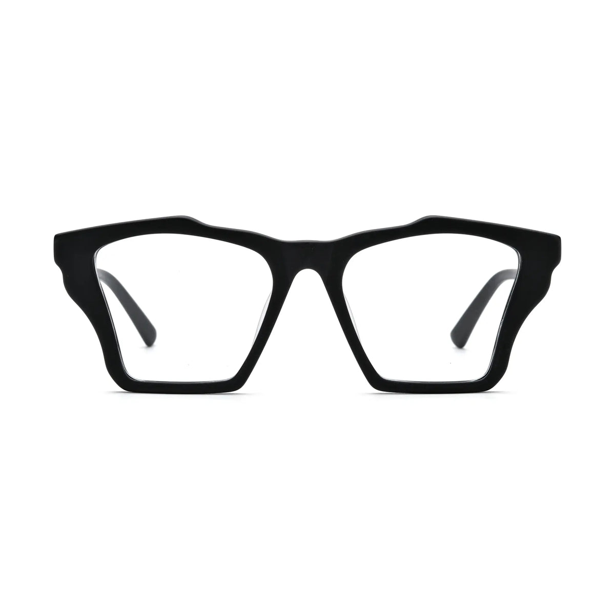 VoyueLens Charcoal Black Eyeglasses – Front View – SKU VL19360-C4