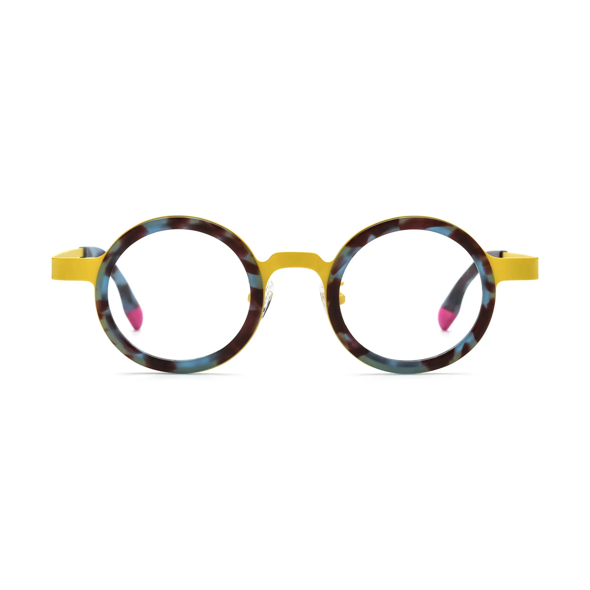 VoyueLens Sunshine Mirage Round Eyeglasses – Front View – SKU VL185816-C6